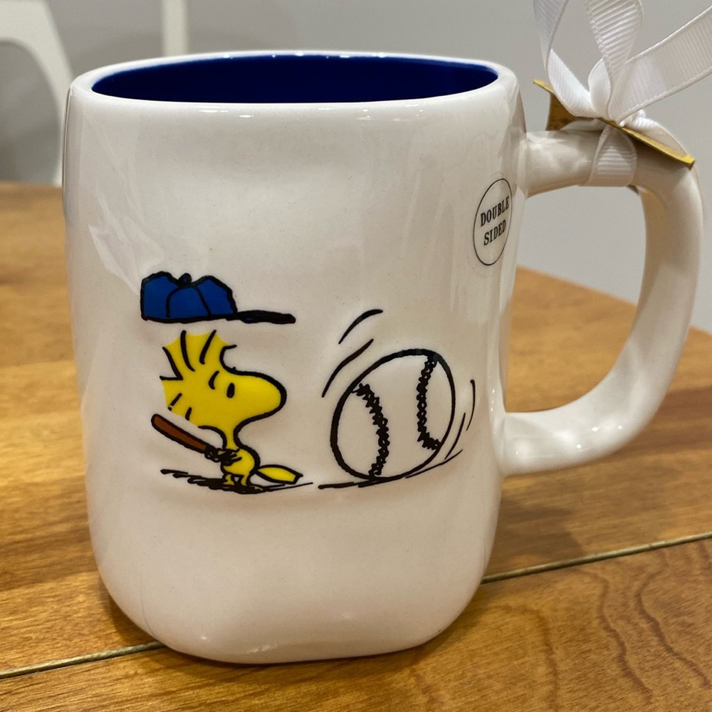 COPY - NWT.  Rae Dunn, 24 oz., “Peanuts”, ceramic mug.